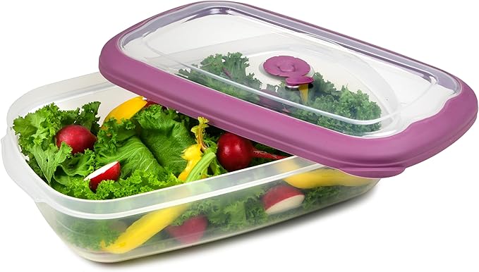 Freezer To Microwave 8-Piece Leak-Proof Meal Prep Containers Reusable, 33 Oz Food Storage Containers With Lids and Steam Vents, Airtight On The Go Lunch Containers, Dishwasher Safe, BPA-Free